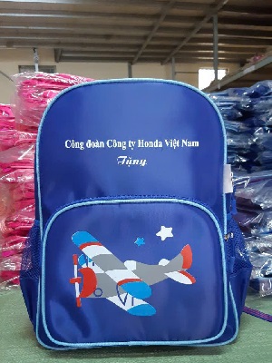 Balo học sinh in logo